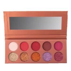 Trendbeauty Glitter Palette Rose Gold 10 Different Eyeshadows- NEW IN BOX